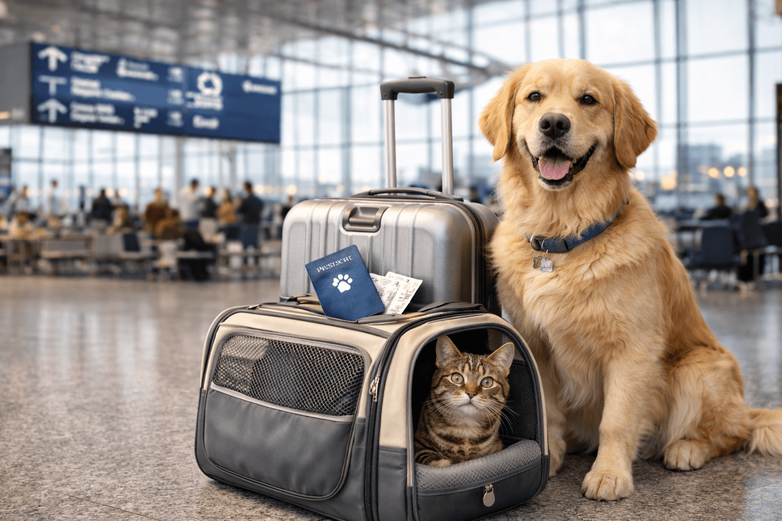 International pet travel requirements for dogs and cats in 2026