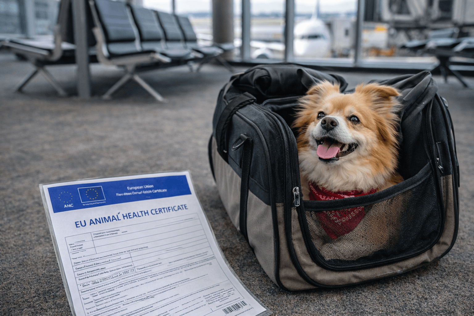 eu animal health certificate